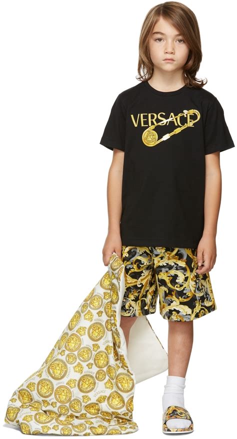 versace kids t-shirt|versace slides kids.